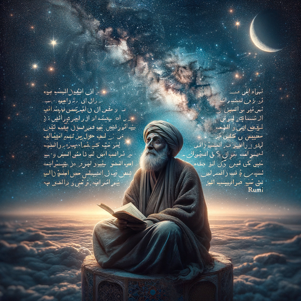 اشعار مولانا و نجوم