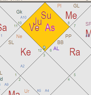 Vedic Astrology Birth Chart for Love and Marriage